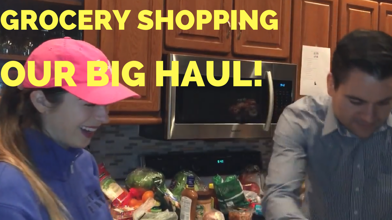 Carpooling with Leg Workout and Our Grocery Shopping Haul