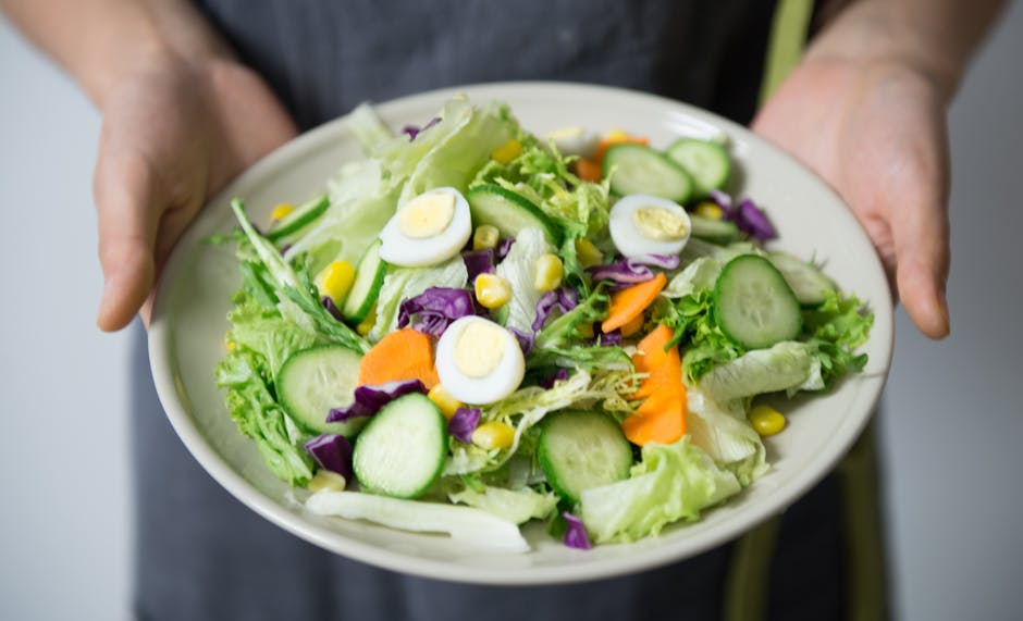 Ketogenic diet salad