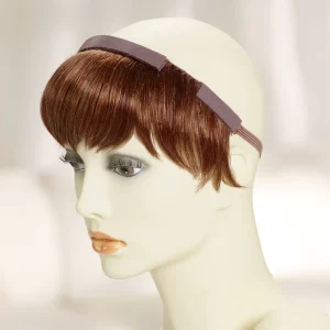 Headband with Attached Bangs