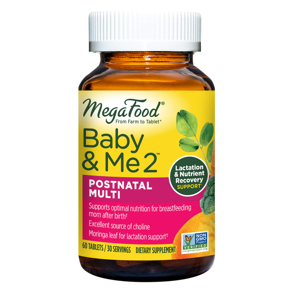 MegaFood Baby & Me 2 Postnatal Multivitamin